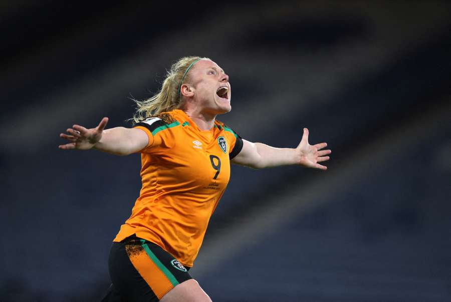 Ireland's Amber Barrett is likely to be on the bench for Thursday's World Cup opener