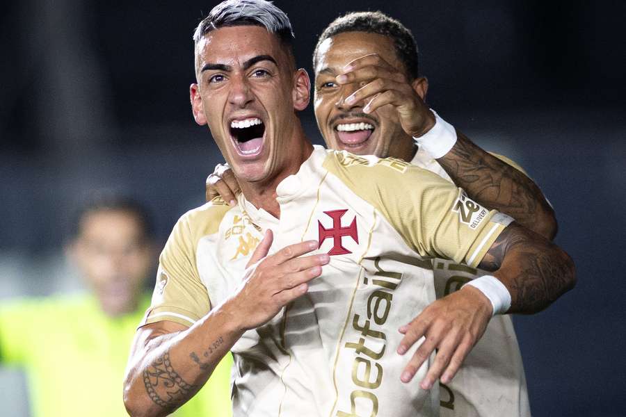 Puma Rodríguez fez o gol da virada do Vasco em cobrança de escanteio