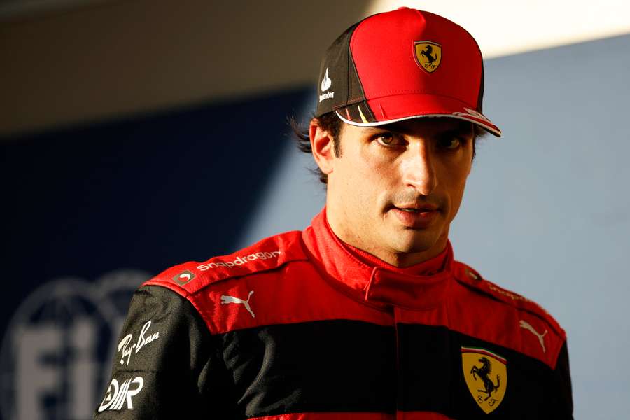 Carlos Sainz brilla y dedica su primera 'pole position' a Ferrari en Austin