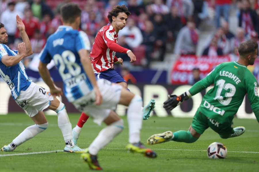 Atlético bleef in overtal steken op 1-1