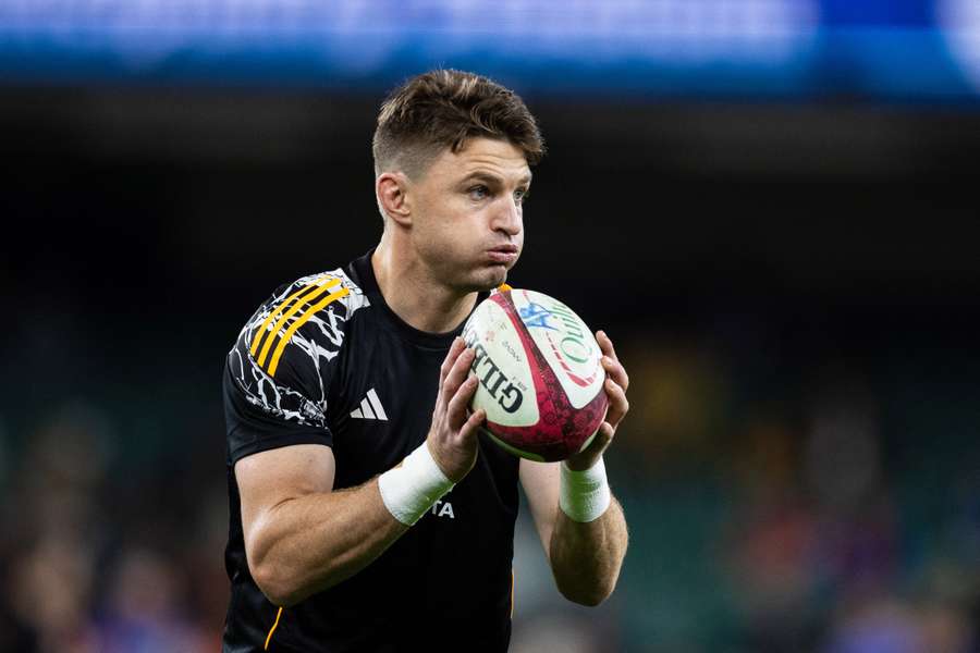 Beauden Barrett en novembre 2025. Beauden Barrett en novembre 2025.