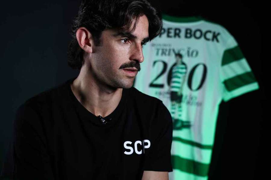 Francisco Trincão chegou aos 200 jogos oficiais pelo Sporting