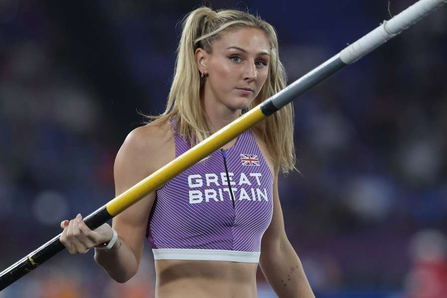 Molly Caudery's 4.92m clearance is the highest by any British woman since 2021