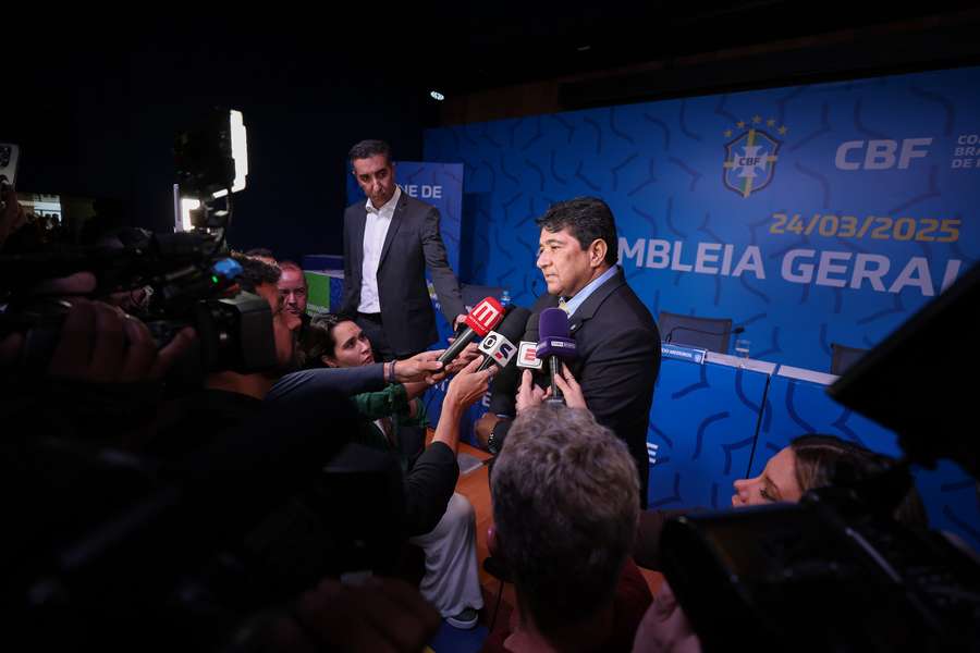 Ednaldo foi reeleito presidente da CBF no fim de março