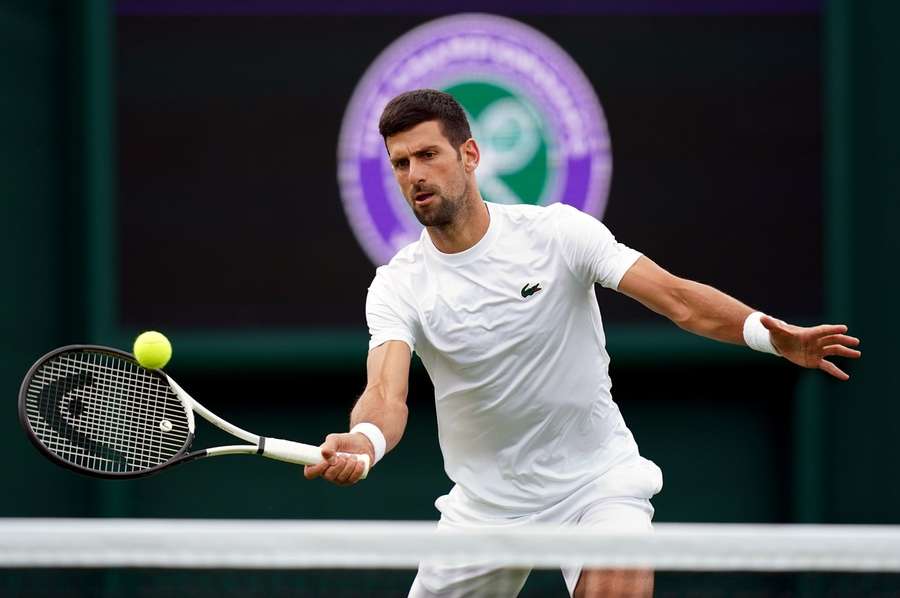 Novak Djokovic is de grootste blikvanger op Wimbledon