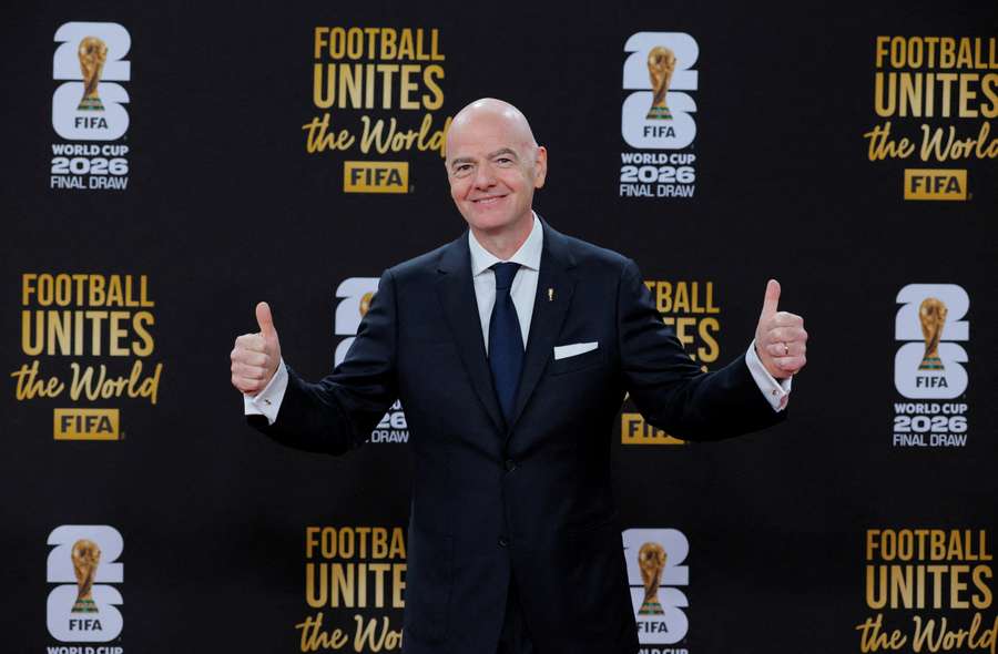 Le président de la FIFA Gianni Infantino Le président de la FIFA Gianni Infantino