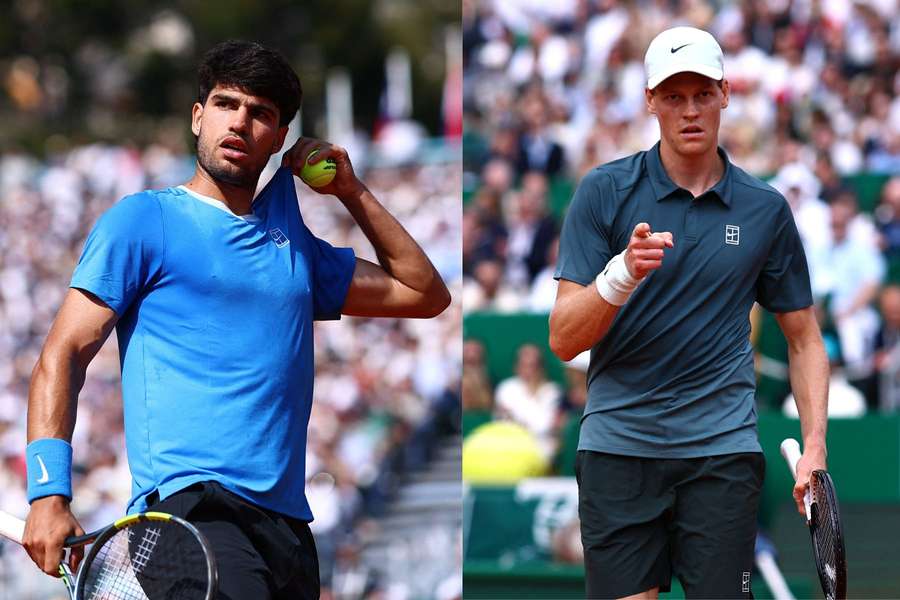Carlos Alcaraz și Jannik Sinner