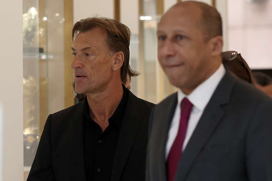 Hervé Renard arrivato nella sede della FFF