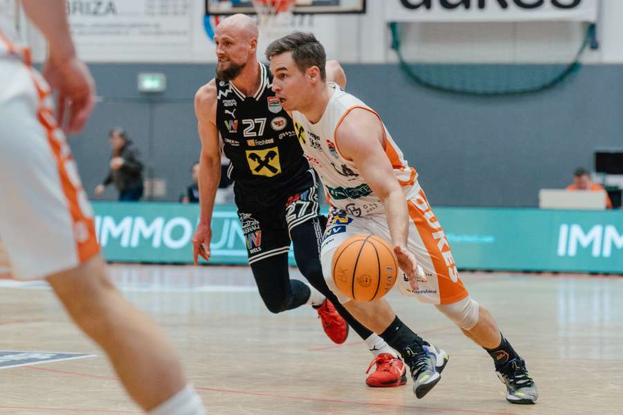 Valentin Bauer ging auf dem Court stets voran