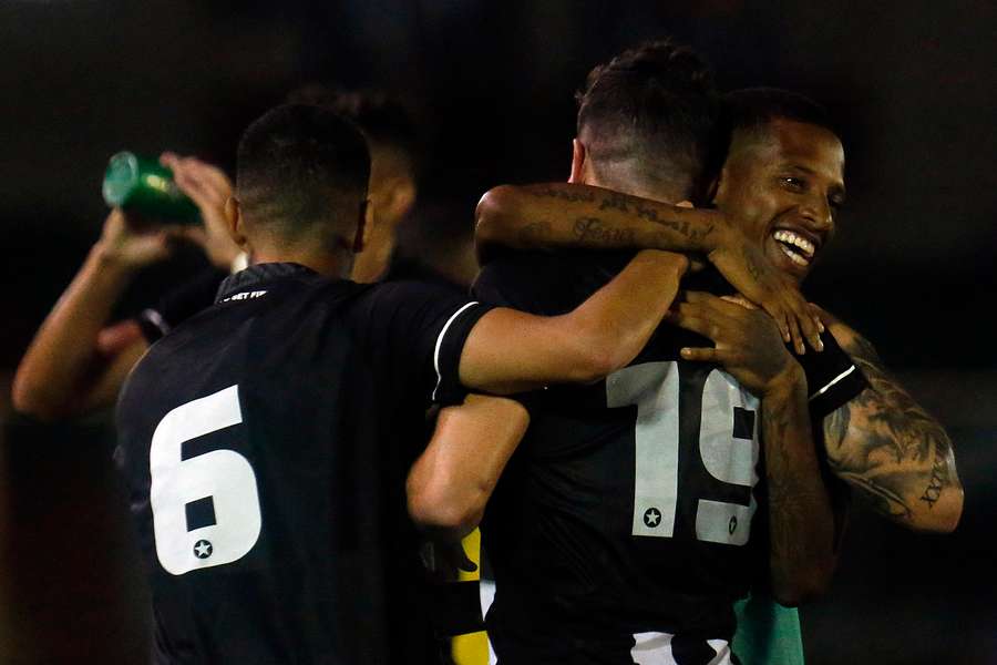 O Botafogo está na quinta posição do Campeonato Carioca