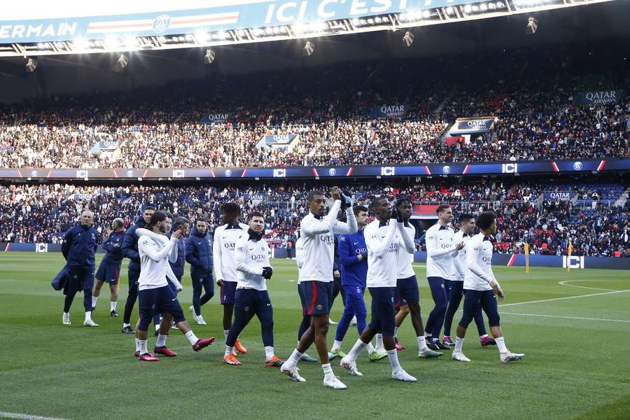 Un moment de communion ce vendredi au Parc des Princes.