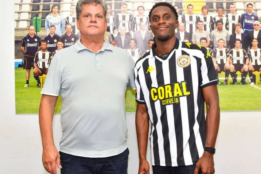 William Kokolo com Rui Alves William Kokolo com Rui Alves