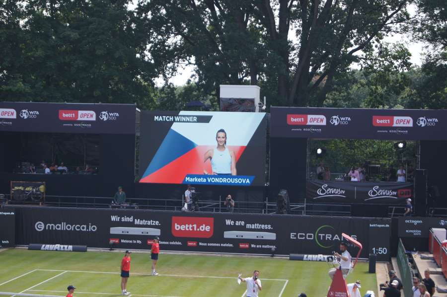 Vondrousova steht im Viertelfinale der bett1open Berlin