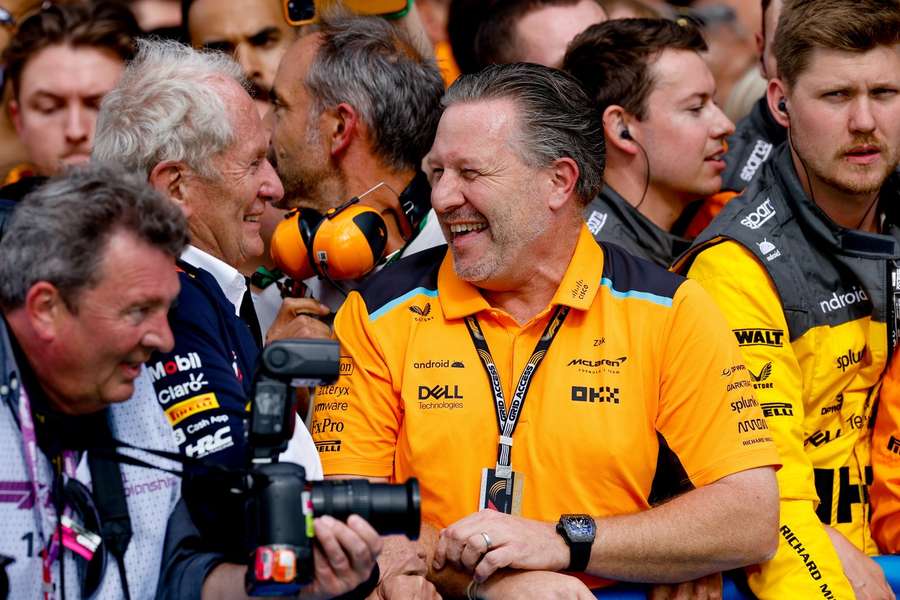 Zak Brown, de teambaas van McLaren