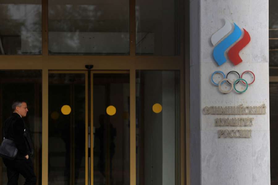 Russian Olympic Committee headquarters in Moscow