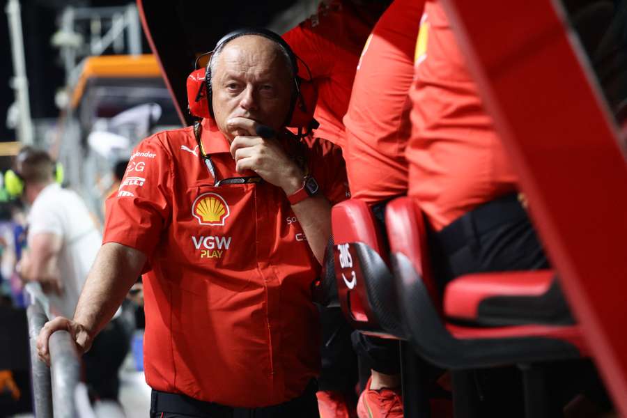 Fred Vasseur confiante nas melhorias para a Ferrari