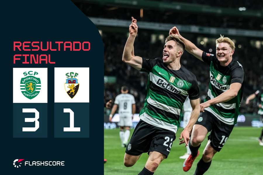 Fresneda abriu o marcador, Harder fechou-o aos 88 minutos