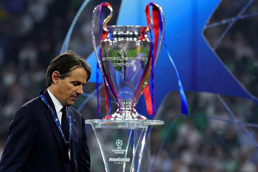 Simone Inzaghi após a derrota contra o PSG 