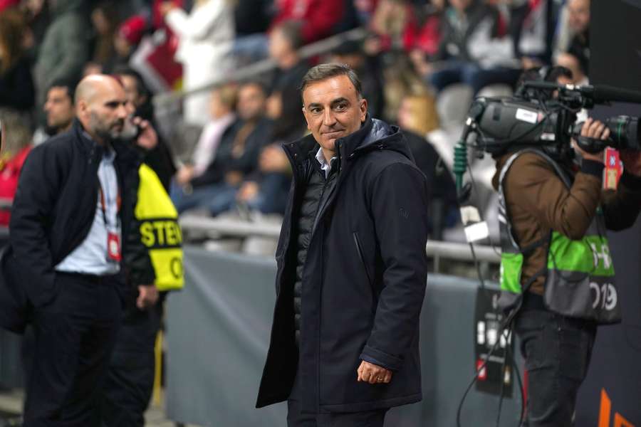 Carlos Carvalhal quer SC Braga focado no que pode melhorar