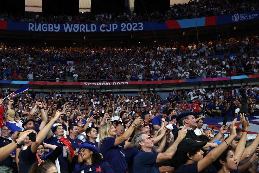 Le Stade de France était plein à craquer.