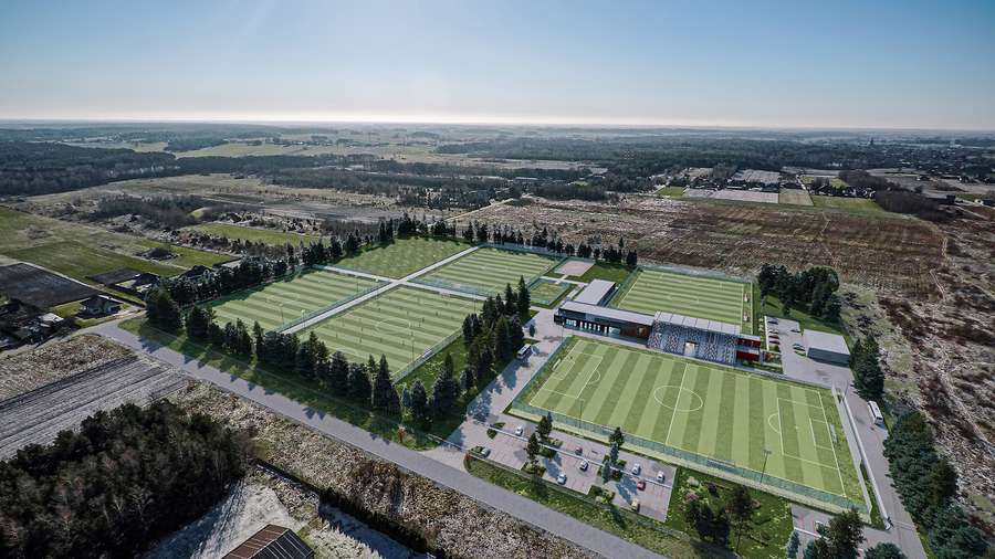 Wizualizacja Widzew Training Center Wizualizacja Widzew Training Center