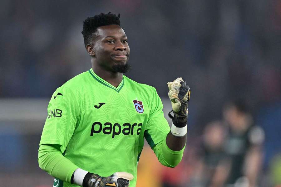 Andre Onana is currently on loan at Trabzonspor