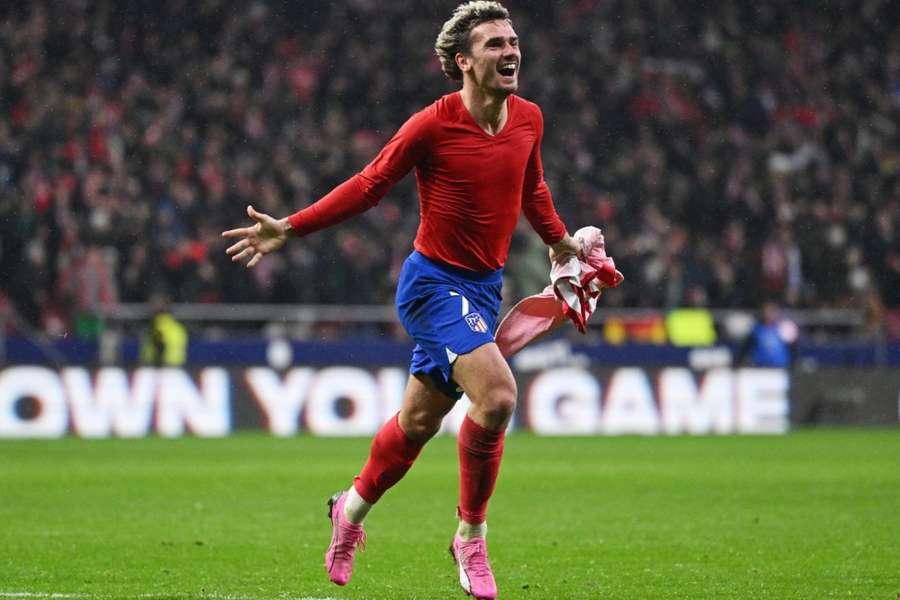 Antoine Griezmann dal v prodloužení vítězný gól Atlétika.