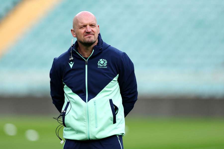 Gregor Townsend watches on during a captain's run earlier this year. Gregor Townsend watches on during a captain's run earlier this year.