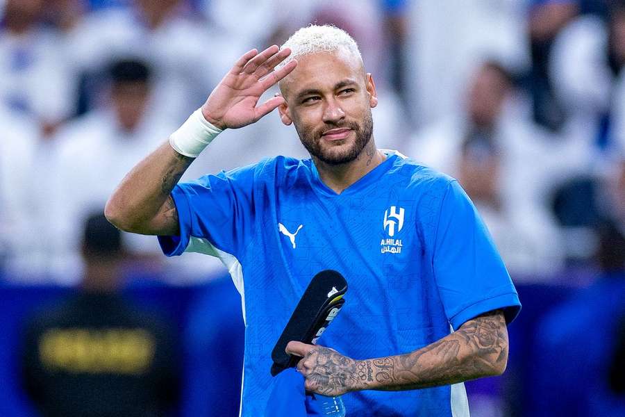 Neymar ao serviço do Al Hilal