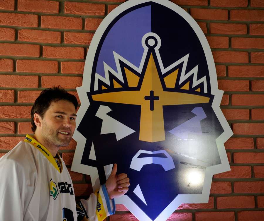 Jaromír Jágr predstavil novú identitu Kladna v roku 2011.