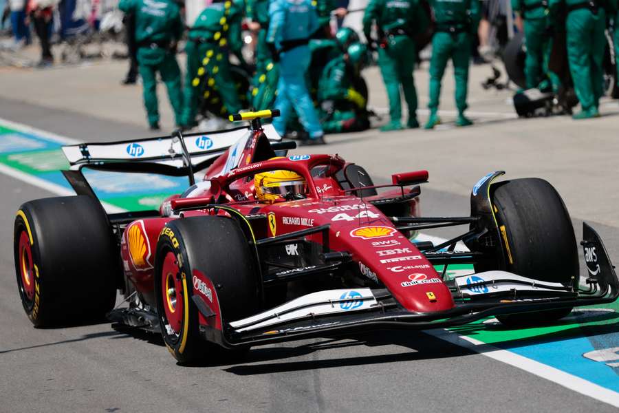 Hamilton verlor eine halbe Sekunde pro Runde