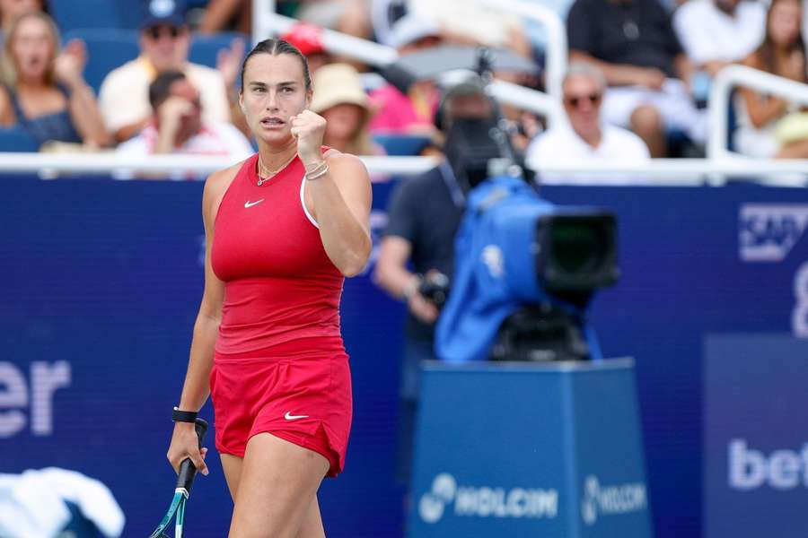 Sabalenka sloeg zich in twee sets voorbij Swiatek