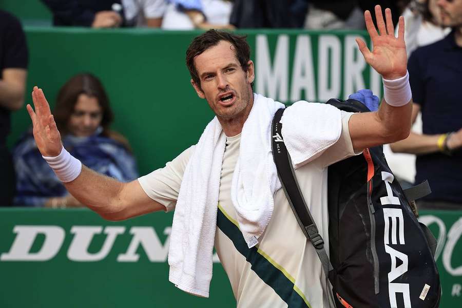 Murray à Monte-Carlo cette semaine.