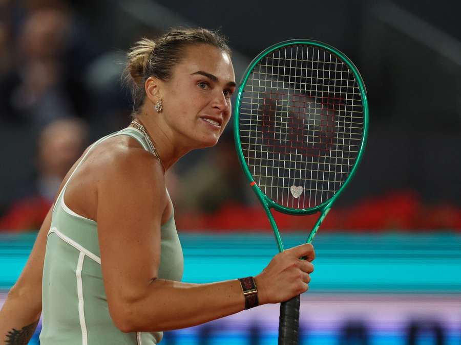 Sabalenka não joga sob bandeira bielorussa desde 2022