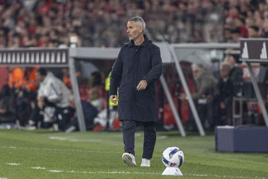 Carlos Vicens, treinador do SC Braga Carlos Vicens, treinador do SC Braga