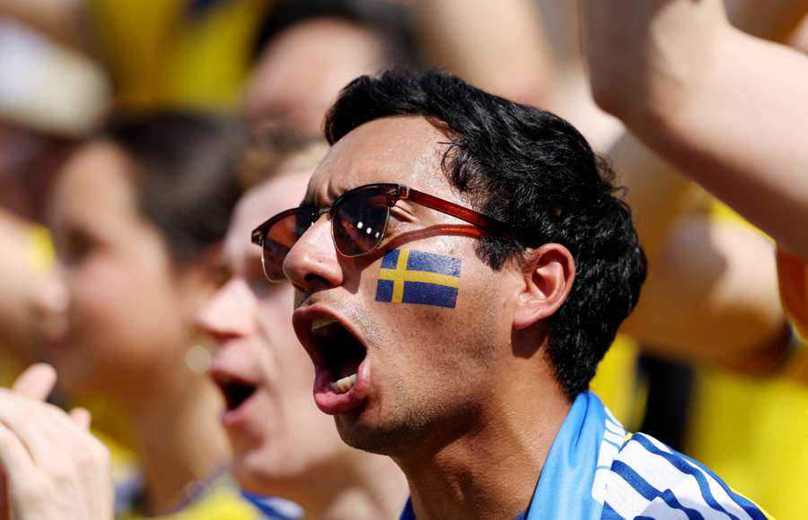 I tifosi svedesi ci credevano I tifosi svedesi ci credevano