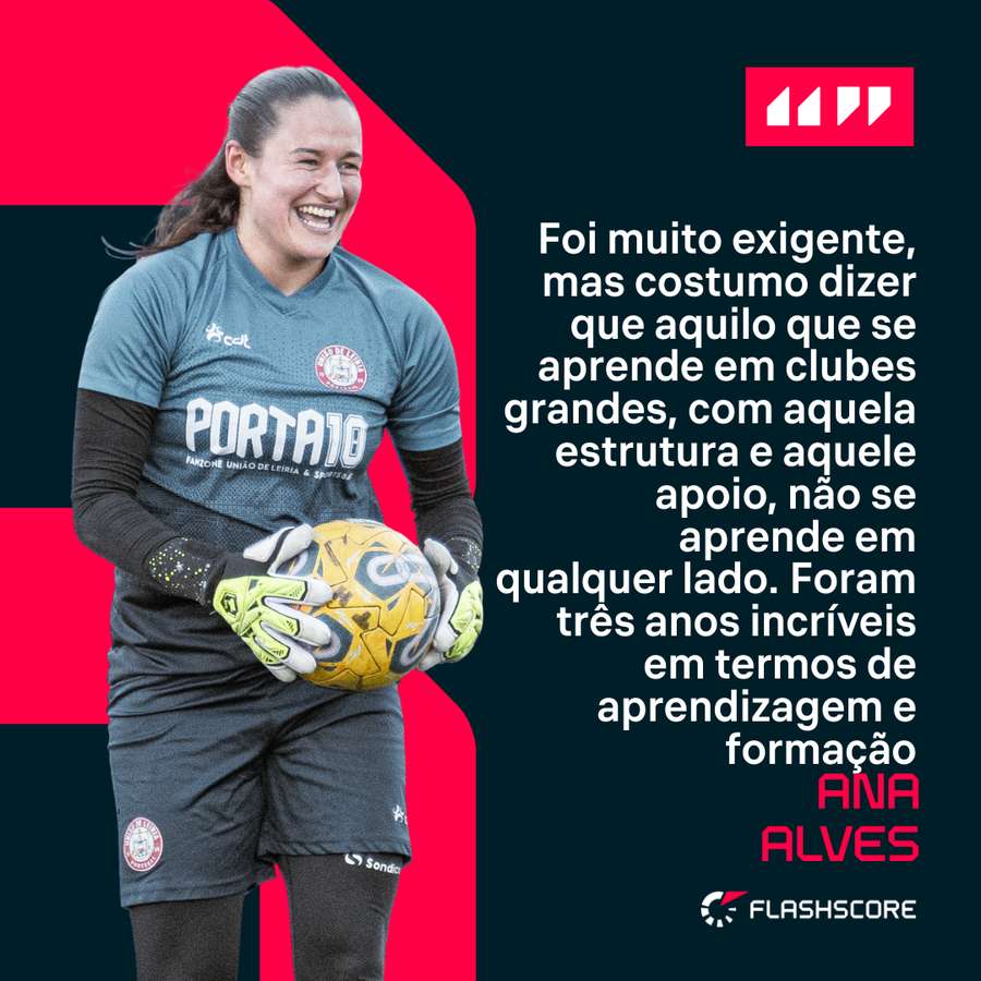 Ana Alves recorda passagem pelo Sporting Ana Alves recorda passagem pelo Sporting