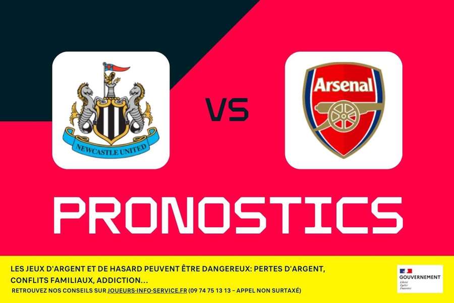 Newcastle vs Arsenal : Pronostics, meilleurs paris et cotes (Premier League)