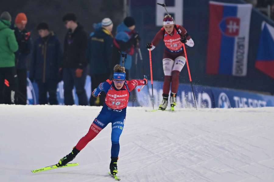 Paulína Bátovská Fialková si už taktiež zvyká na olympijskú dedinu.