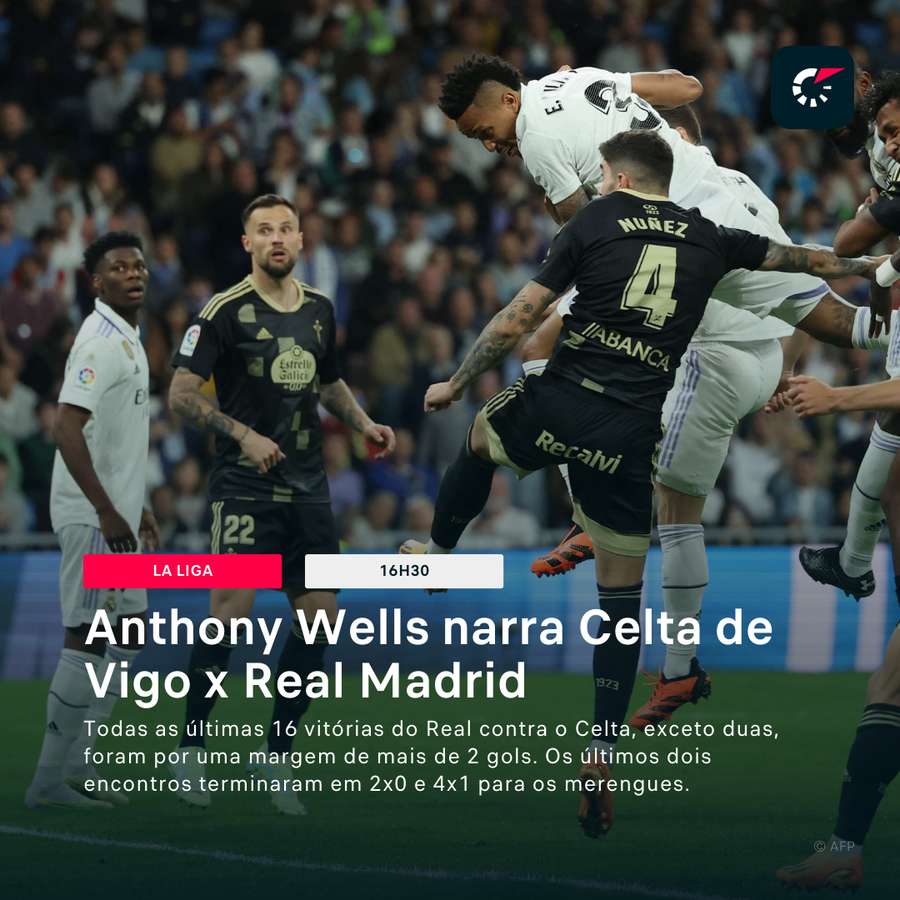 Real Madrid promete dar trabalho para o Celta em Vigo