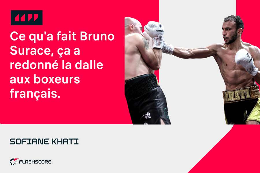 Sofiane Khati heureux pour Bruno Surace Sofiane Khati heureux pour Bruno Surace