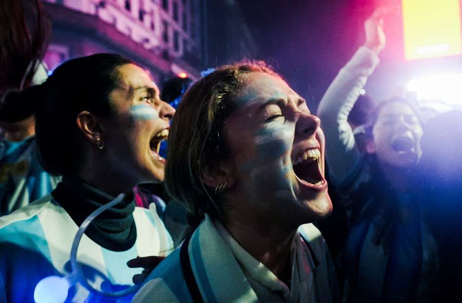 Argentina celebra una victoria memorable Argentina celebra una victoria memorable