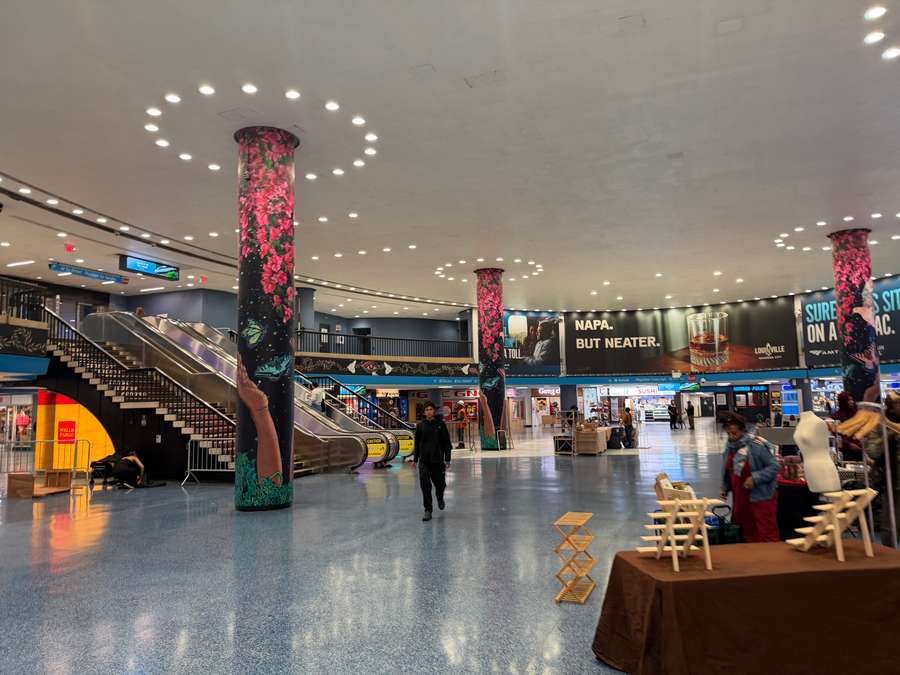 Penn Station em uma sexta-feira atípica na ligação entre Nova York e Nova Jersey