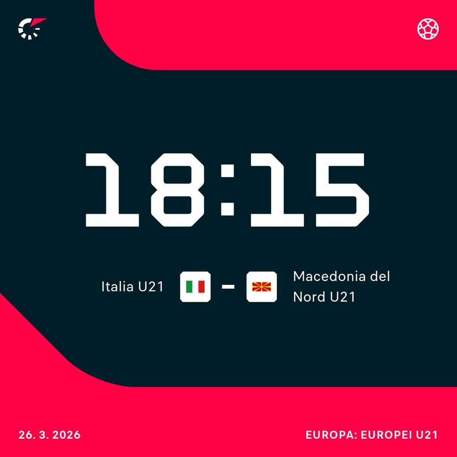 Il match contro la Macedonia