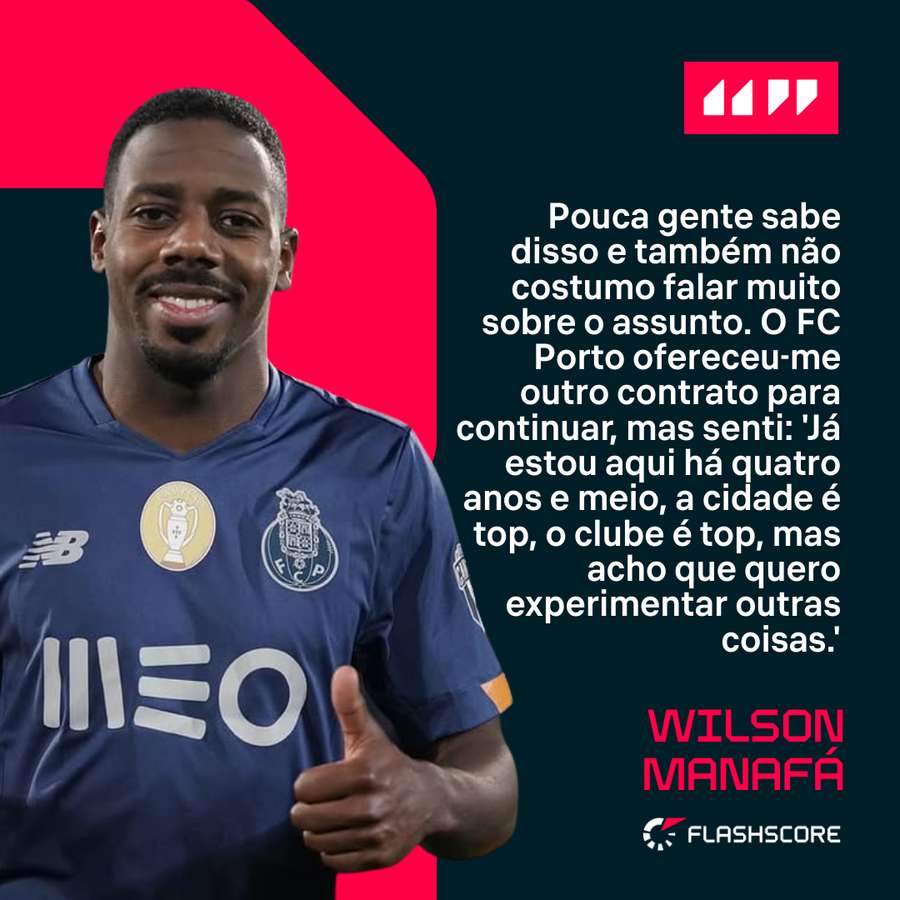 Manafá recorda passagem pelo FC Porto Manafá recorda passagem pelo FC Porto