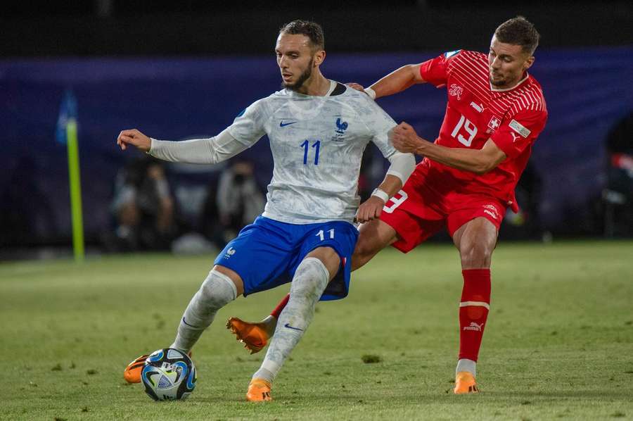 Amine Gouiri lors de l'Euro Espoirs, cet été.