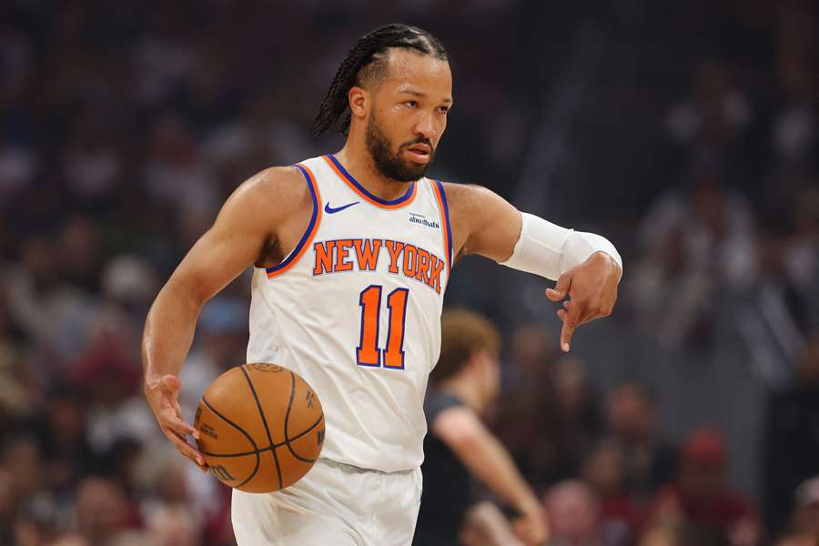 Jalen Brunson in action