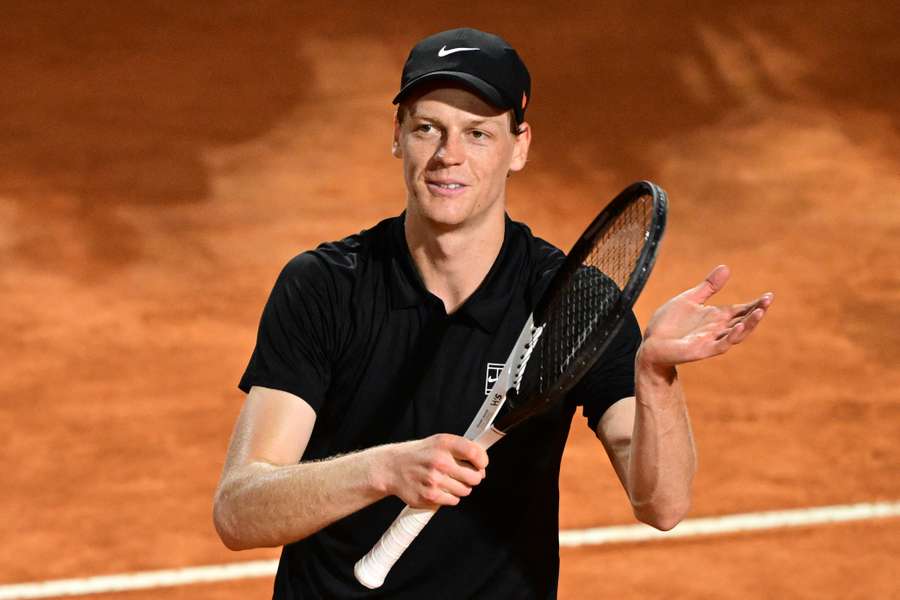 Jannik Sinner à Rome.