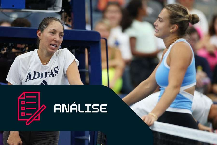 Pegula e Sabalenka falam no US Open Pegula e Sabalenka falam no US Open