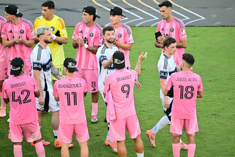 Müller gratulierten den Siegern aus Miami Müller gratulierten den Siegern aus Miami